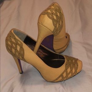 JustFab Mimi in Camel colors.